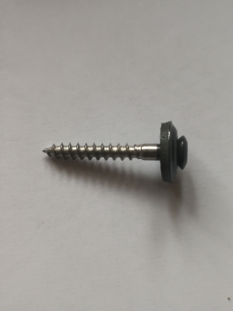 Preview: Spenglerschrauben V2A/beschichtet anthrazitgrau RAL 7016 TX 20 Scheibe 15 mm